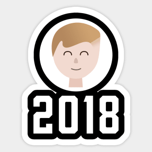 ArtbyCorey 2018 Diary Sticker